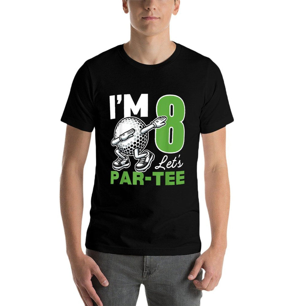 I'm 8 Let's Par 8th Years Old Golf Party Birthday Kids  Classic T-Shirt