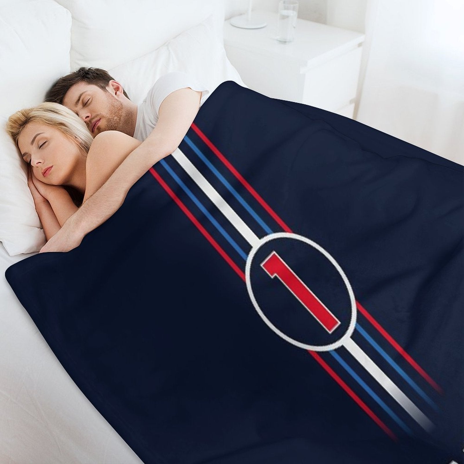 F1 2022 - #1 Verstappen [classic] Velvety-soft Throw Blanket