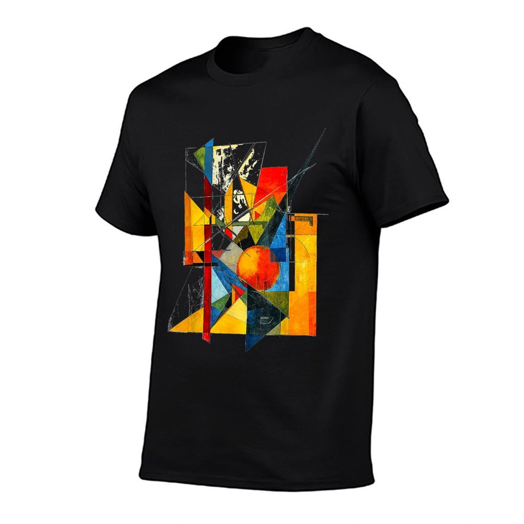 Abstract Geometric Colorful Art  Affordable Price T-Shirt