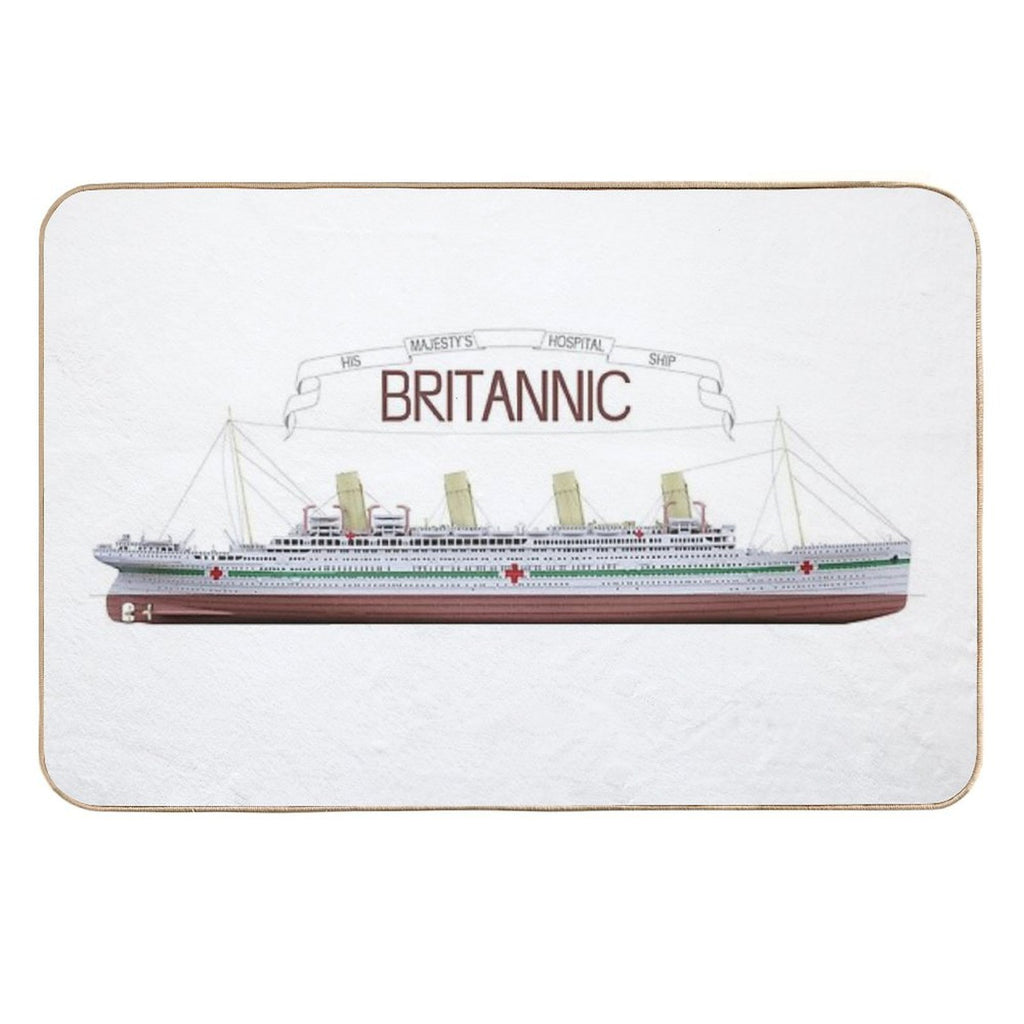 HMHS Britannic Durable Bath Mat