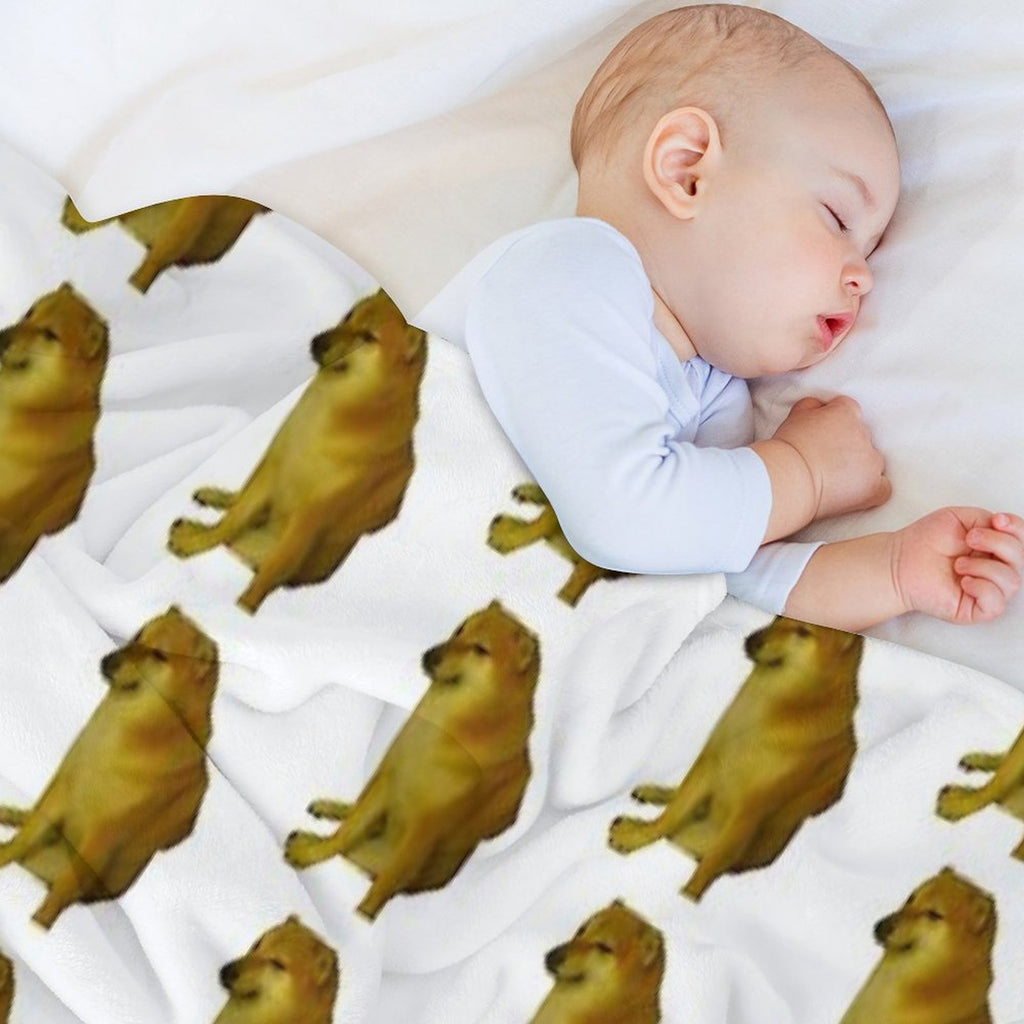 Cheems Comfort Throw Blanket