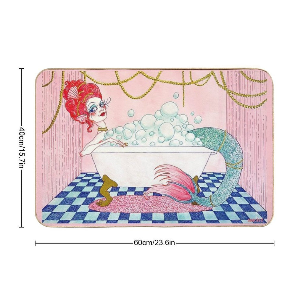 Opulent Luxuries  Fade-Resistant Bath Mat