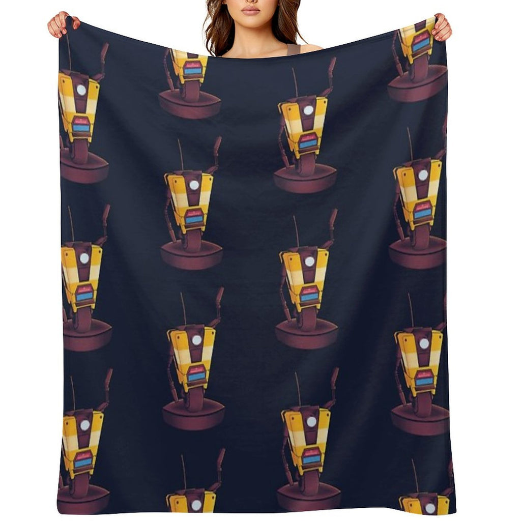 Waving Claptrap! Compact Throw Blanket