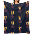 Waving Claptrap! Compact Throw Blanket