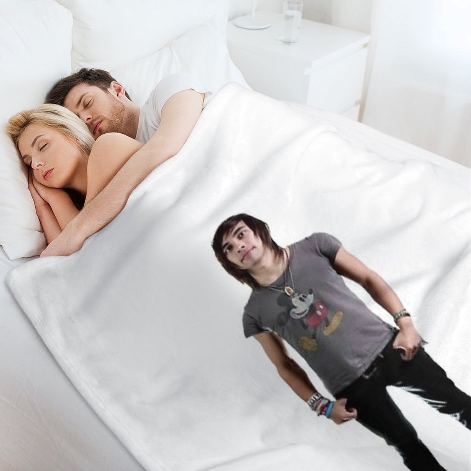 Vic Fuentes Compact Throw Blanket
