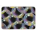 Overlapping Bubbles Pattern (Large)  Odorless Bath Mat