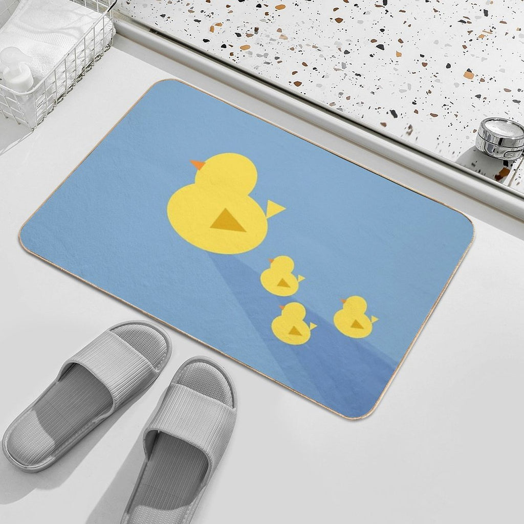 Animal Prints Collection - DUCKIE  Fade-Resistant Bath Mat