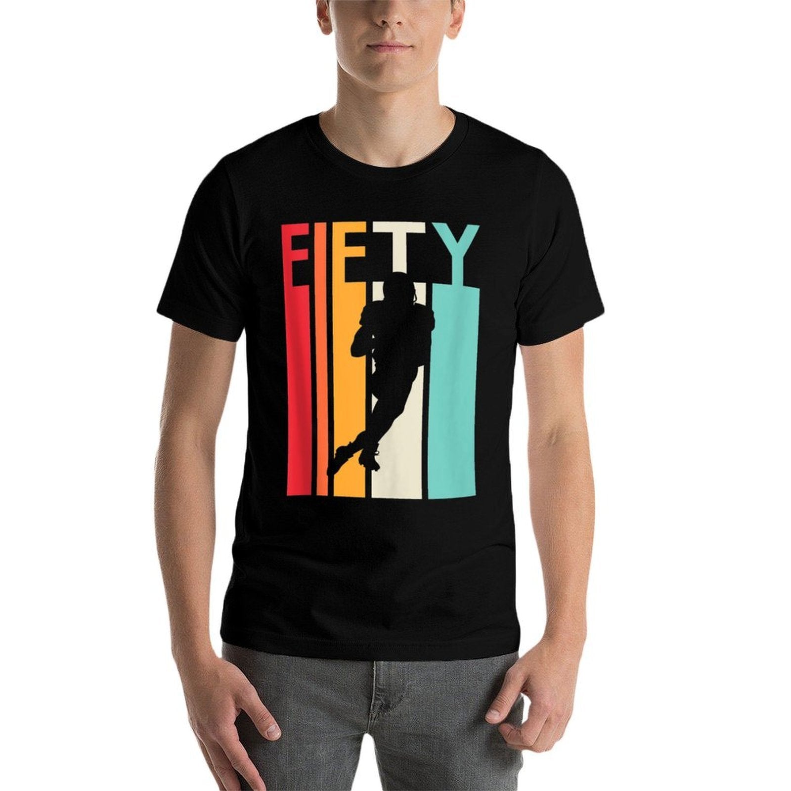 50th Birthday Gift Vintage Football for 50 Year Old  Stretchy T-Shirt