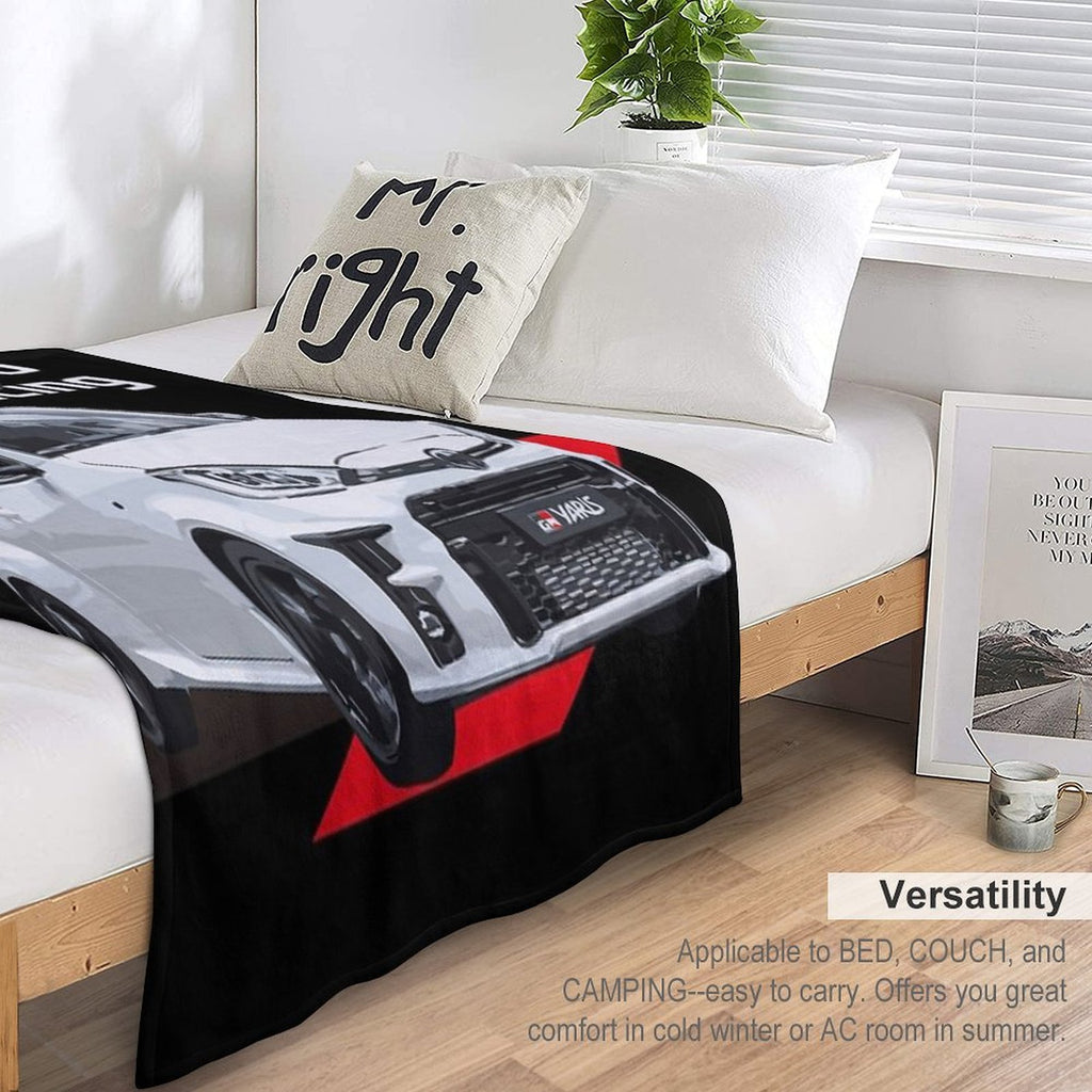 TOYOTA GR YARIS - Gazoo Racing Versatility Throw Blanket