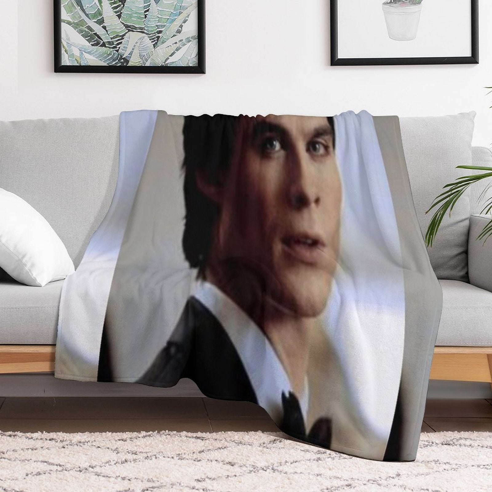 Damon Easy Care Throw Blanket