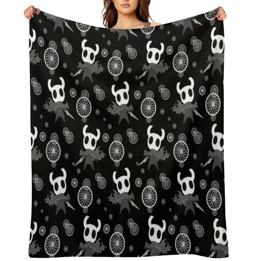 Hollow Knight Pattern All-season Throw Blanket