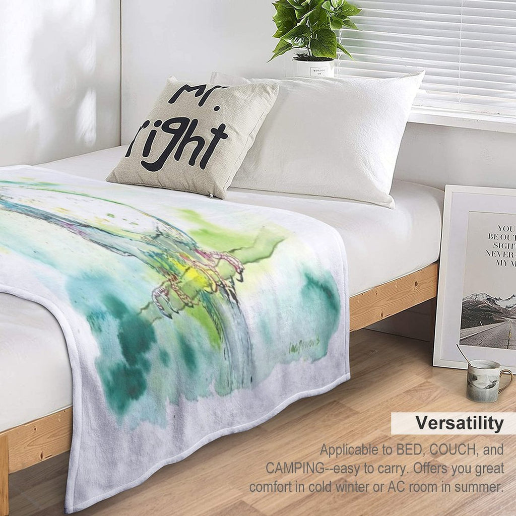 Cockatiel Pairing Comfort Throw Blanket
