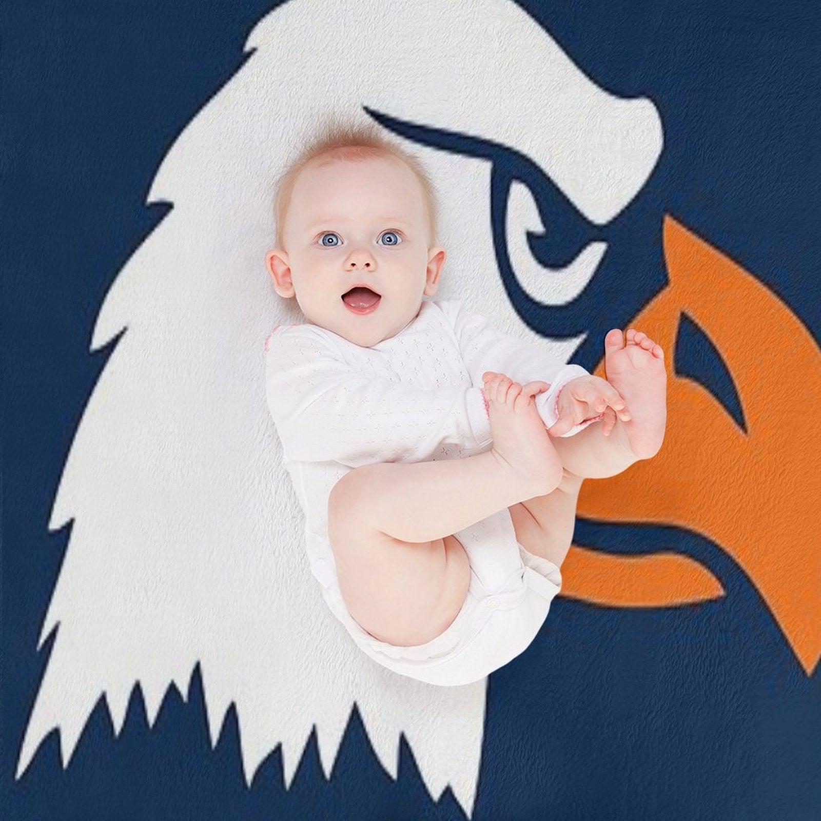 The Carson-Newman Eagles Compact Throw Blanket