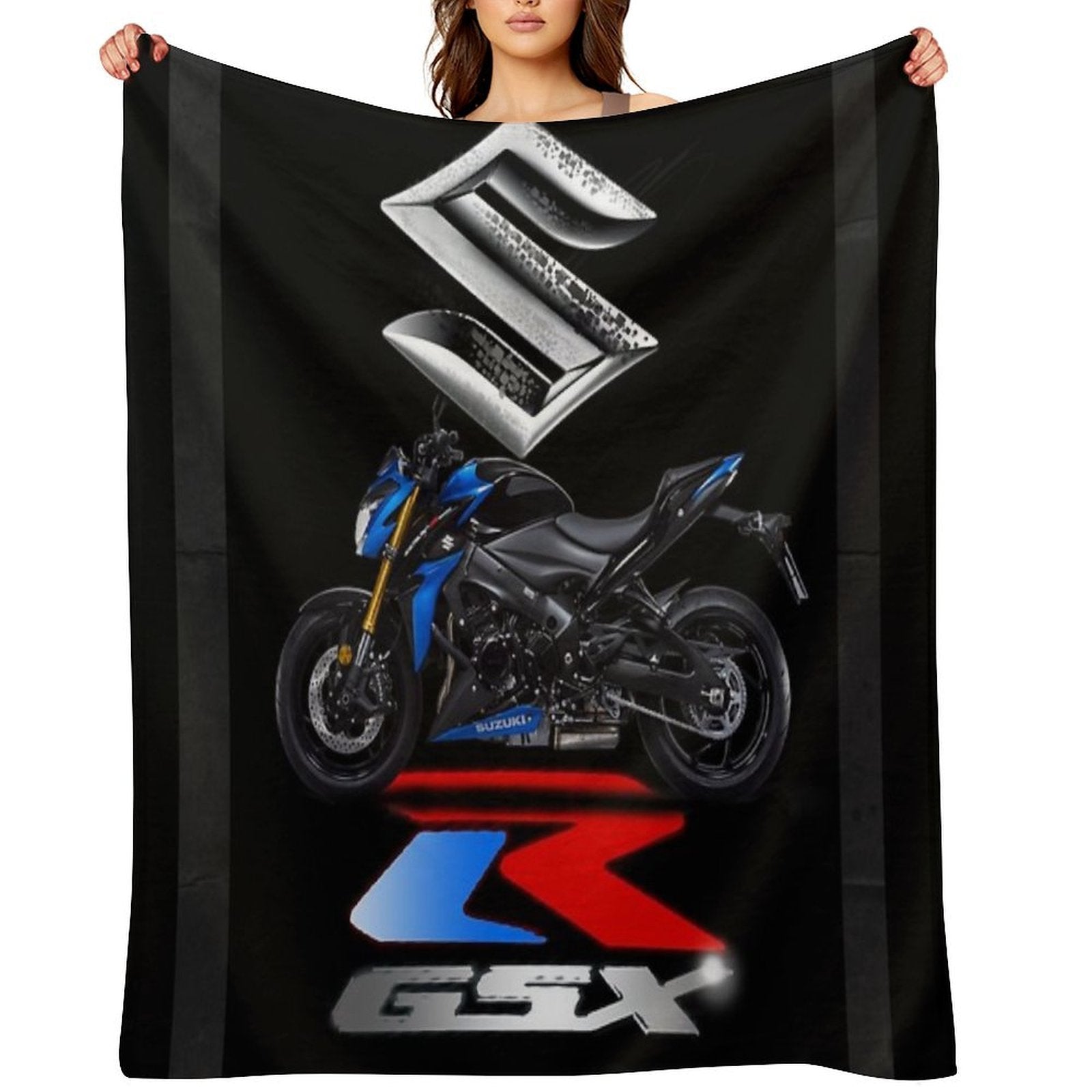 GSX R Lightweight Throw Blanket