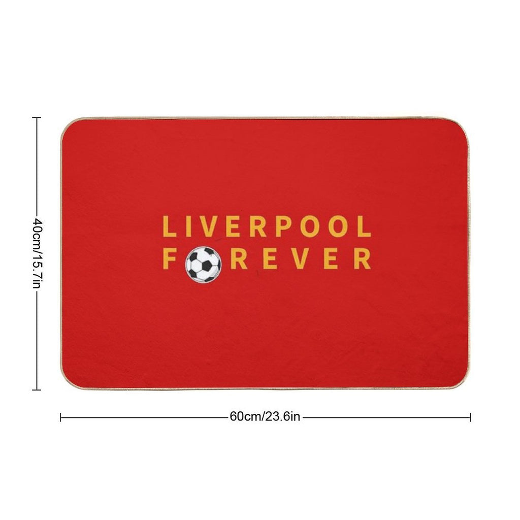 Liverpool Forever,  Champions 1920 League, Football Fan Club, Liverpool FC,  LFC, Liverpool Jersey, Liverpool Fc Gift  Repositionable Bath Mat
