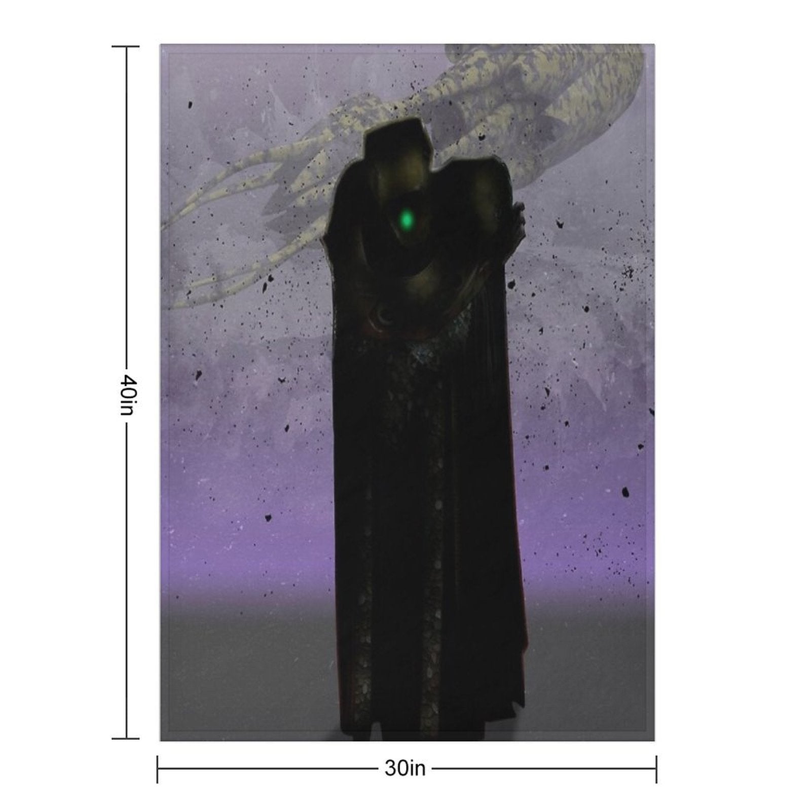 Babylon 5 - Kosh Travel-friendly Throw Blanket