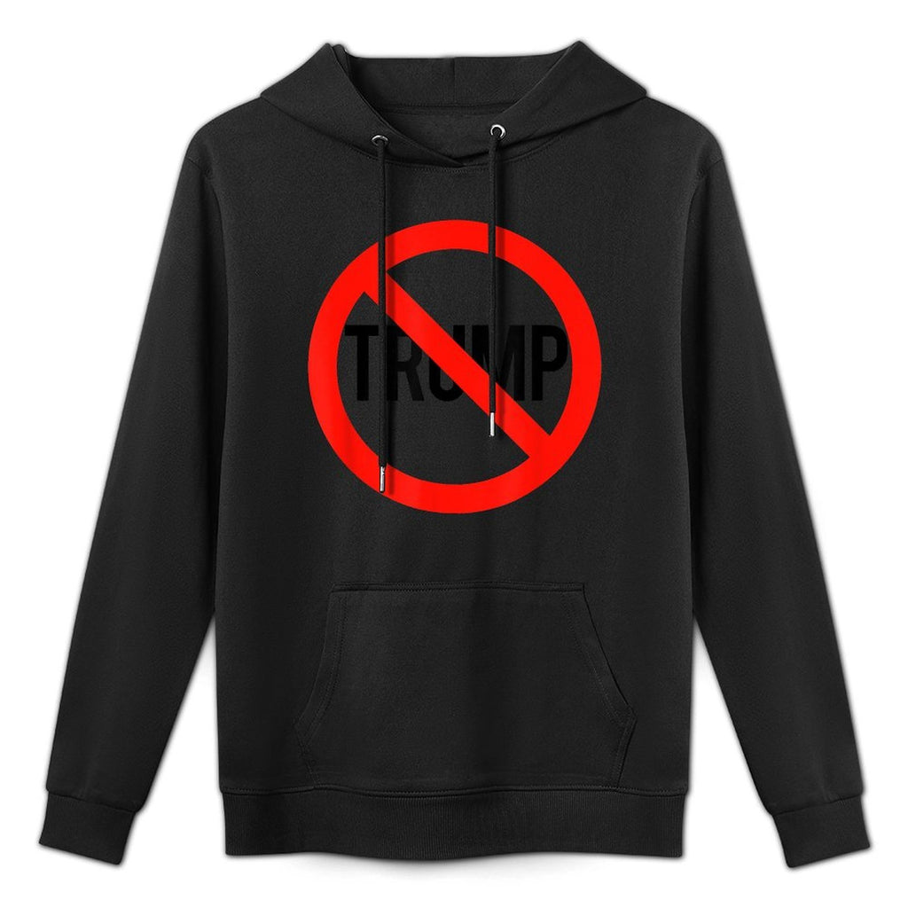 NO Trump T-shirt - Anti Trump Tshirt Adjustable Hood Hoodie