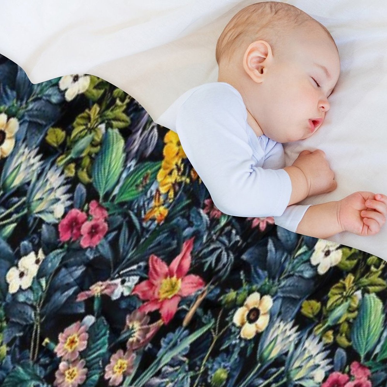 Exotic Garden Quick-dry Throw Blanket
