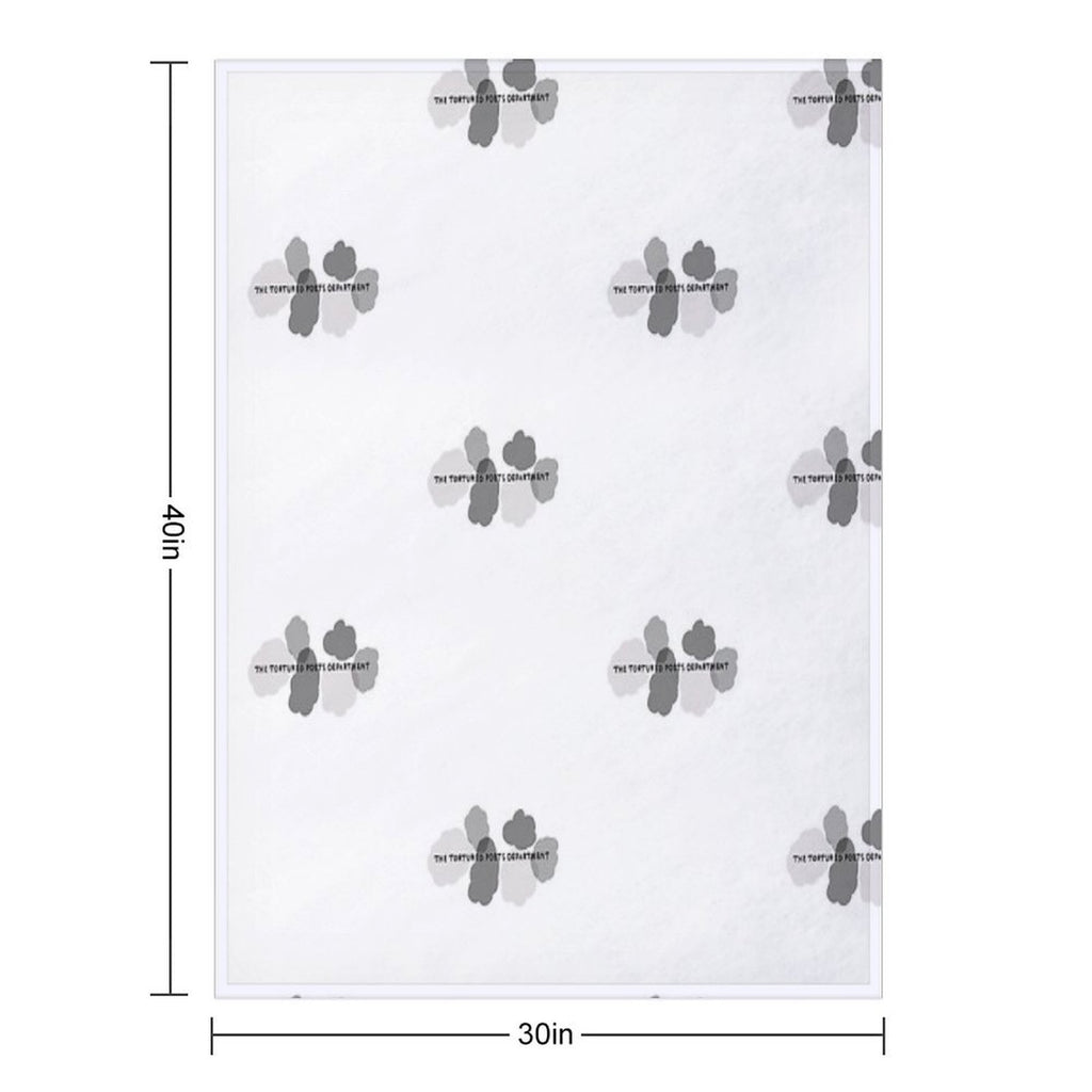 The Tortured Poets Department Taylor Swift - Title Inspired Art - Watercolour Look Durable Throw Blanket