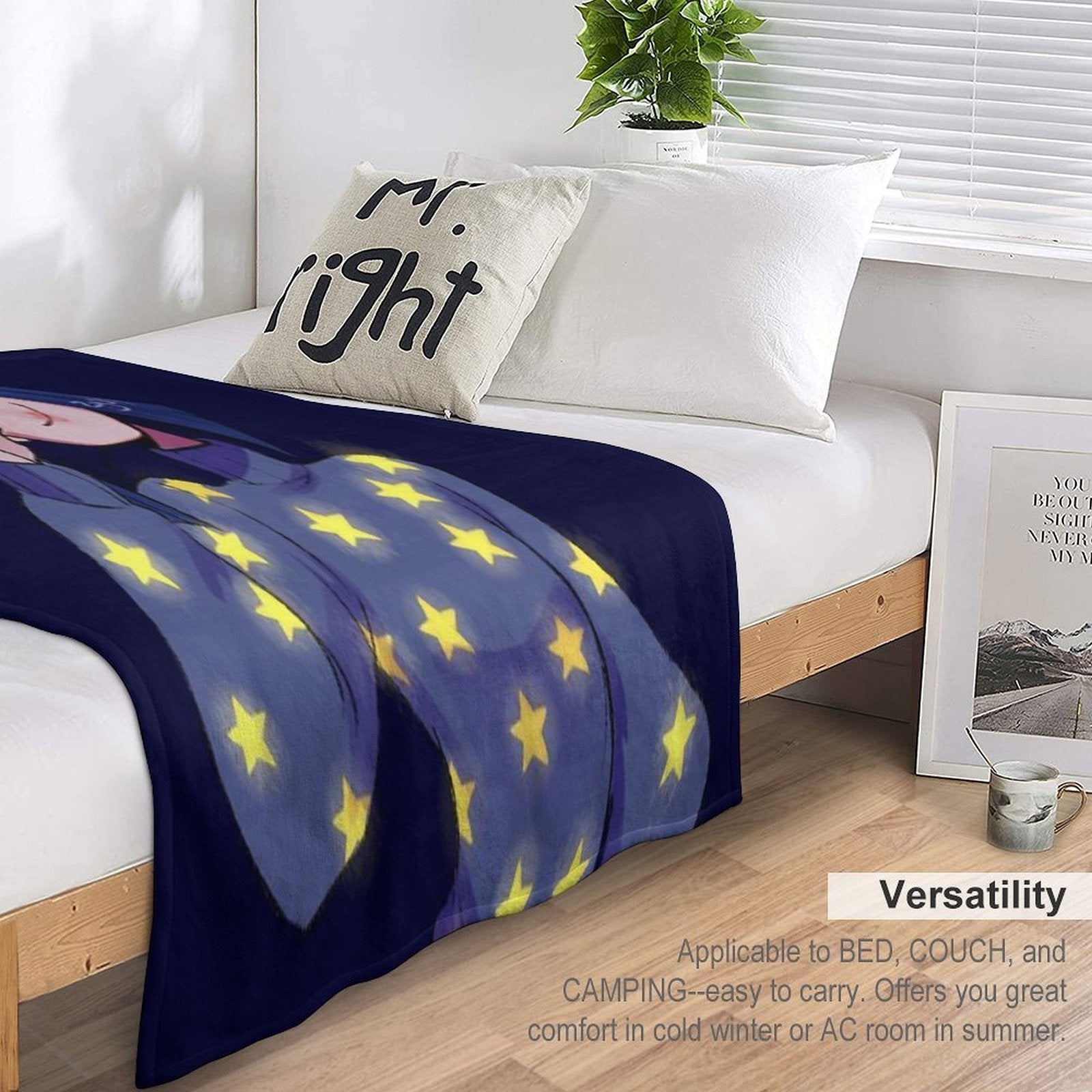 Coraline Shining Stars Versatility Throw Blanket