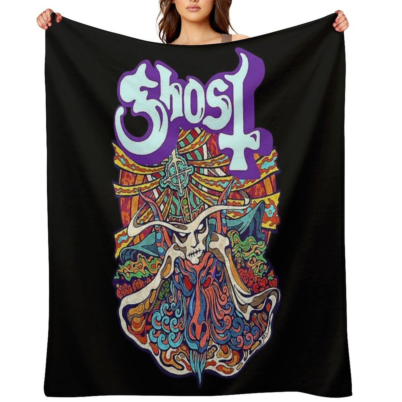 --Rawkkk-band-merch-- Lightweight Throw Blanket