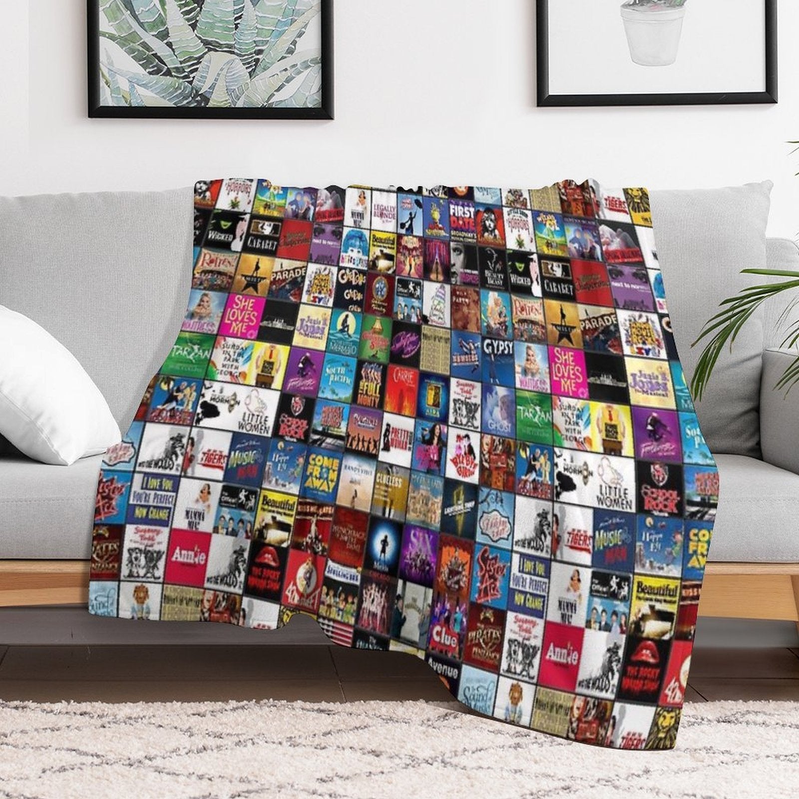 Broadway Easy Care Throw Blanket
