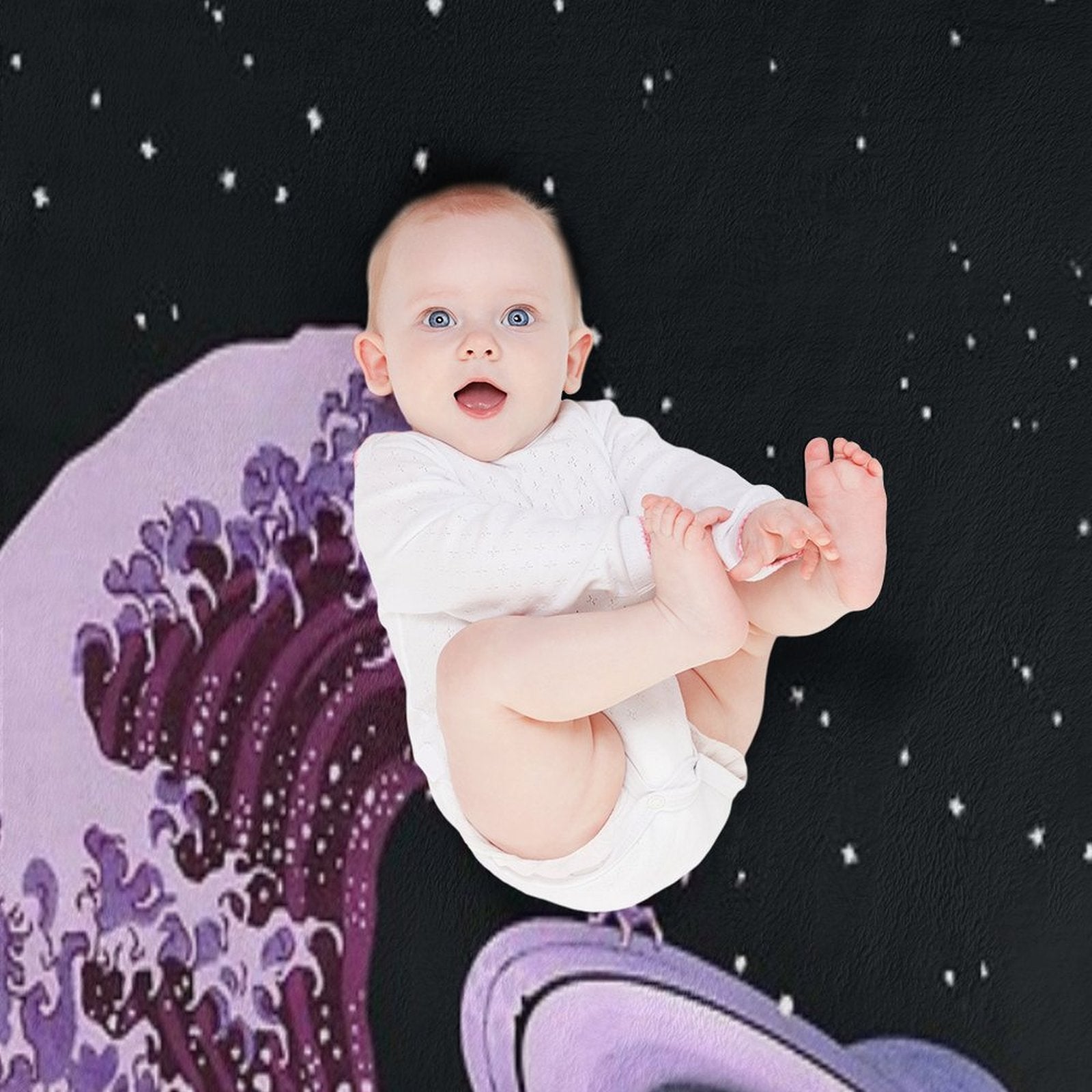 The Great Spave Wave Comfort Throw Blanket