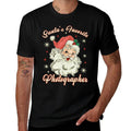 Santas Favorite Photographer, Funny Christmas Santa  Versatile T-Shirt