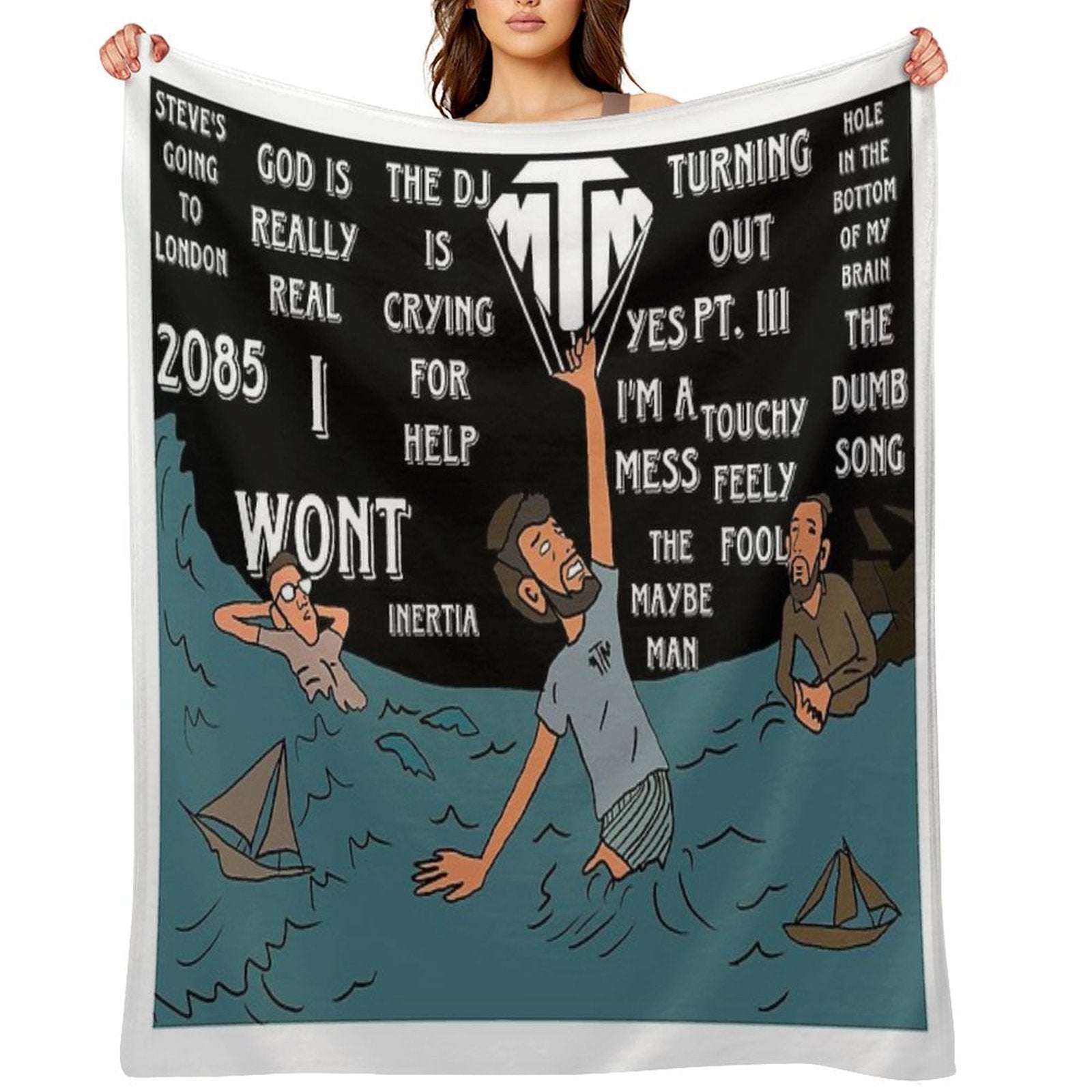 AJR The Maybe Man Multi-functional Throw Blanket