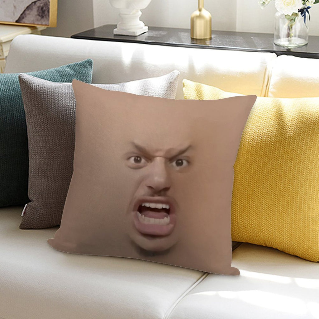 Eric Andre Yelling Soft Decorative Cover Throw Pillow