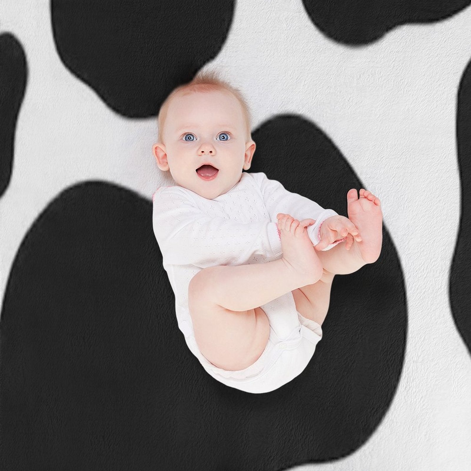 Cow Print Comfort Throw Blanket