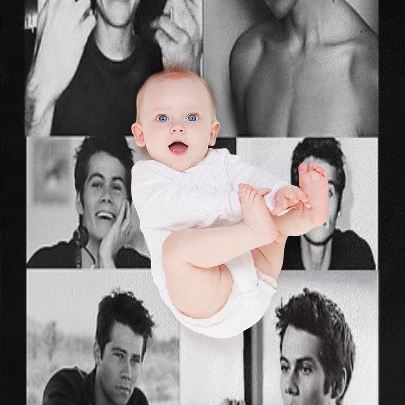 Dylan O'Brien Sustainable Throw Blanket