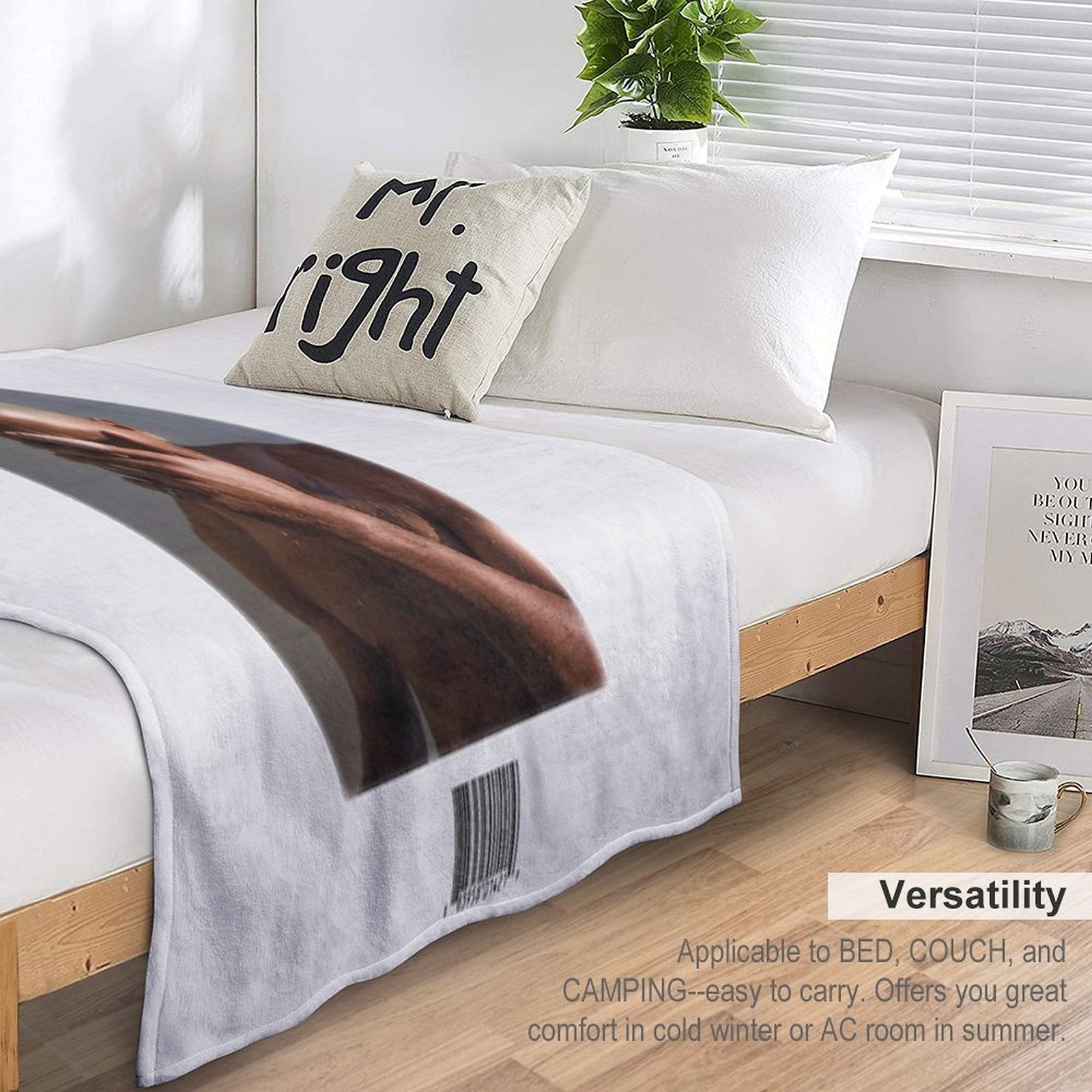 Blond Frank Ocean Album Grainy Vintage Retro Premium Throw Blanket