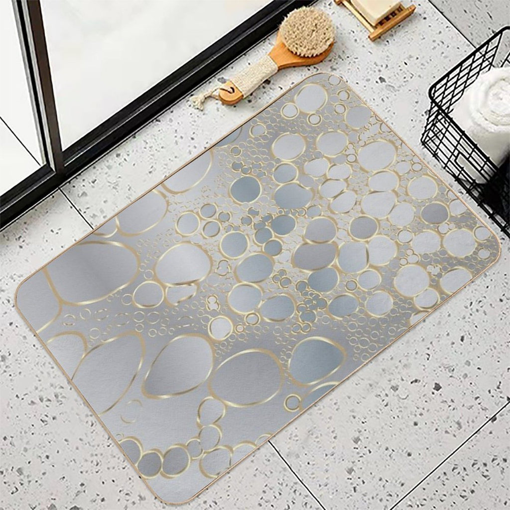 Abstract Digital Work  Slip-Resistant Bath Mat