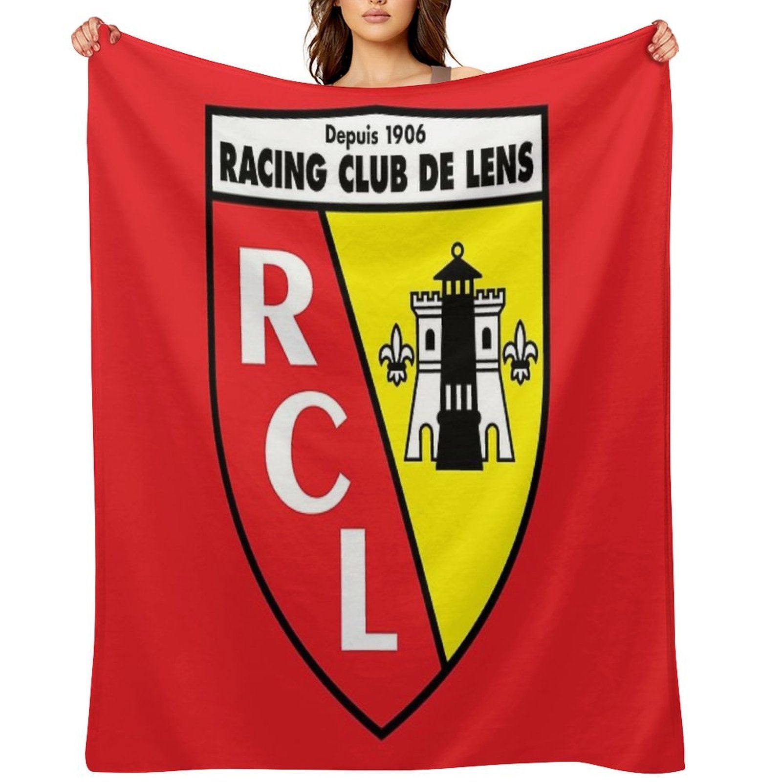 Les Sang Et Or (The Blood And Gold) Eco-conscious Throw Blanket