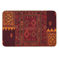 Traditional Moroccan Artwork Design  Non-Slip Bath Mat