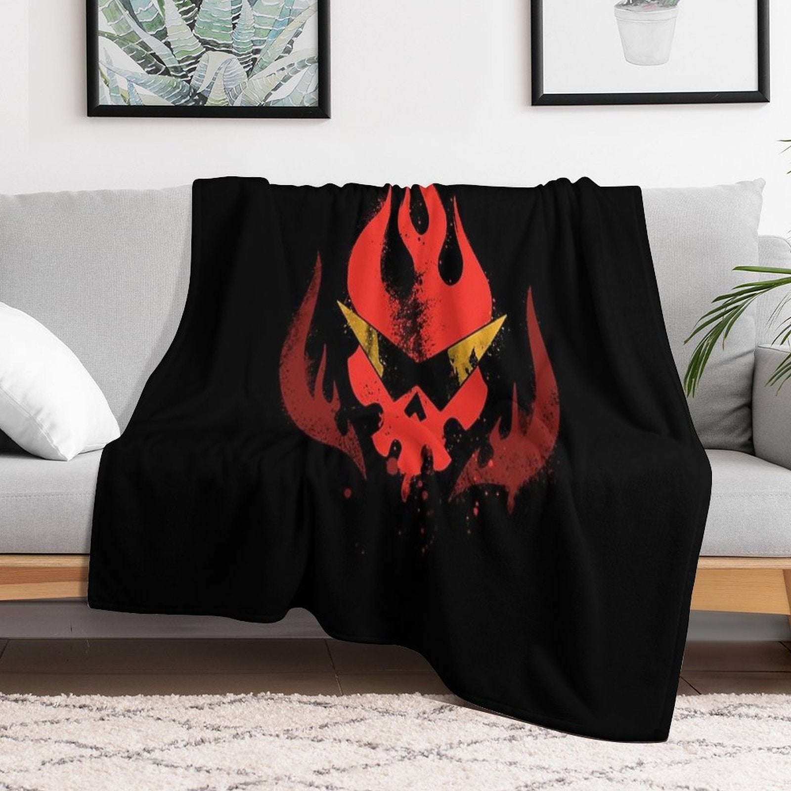 Gurren Lagann Versatility Throw Blanket