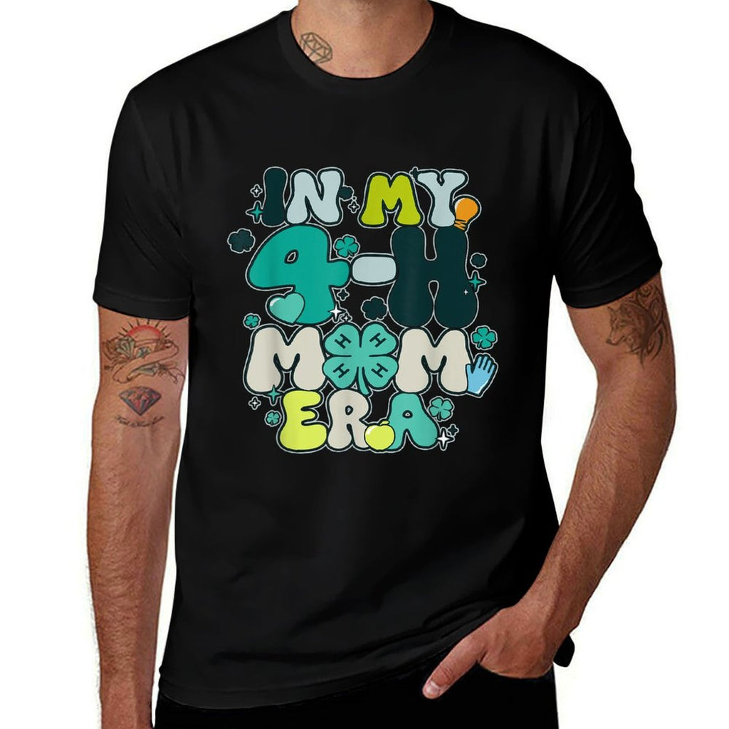 In My 4-H Mom Era Apparel  Wrinkle-resistant T-Shirt