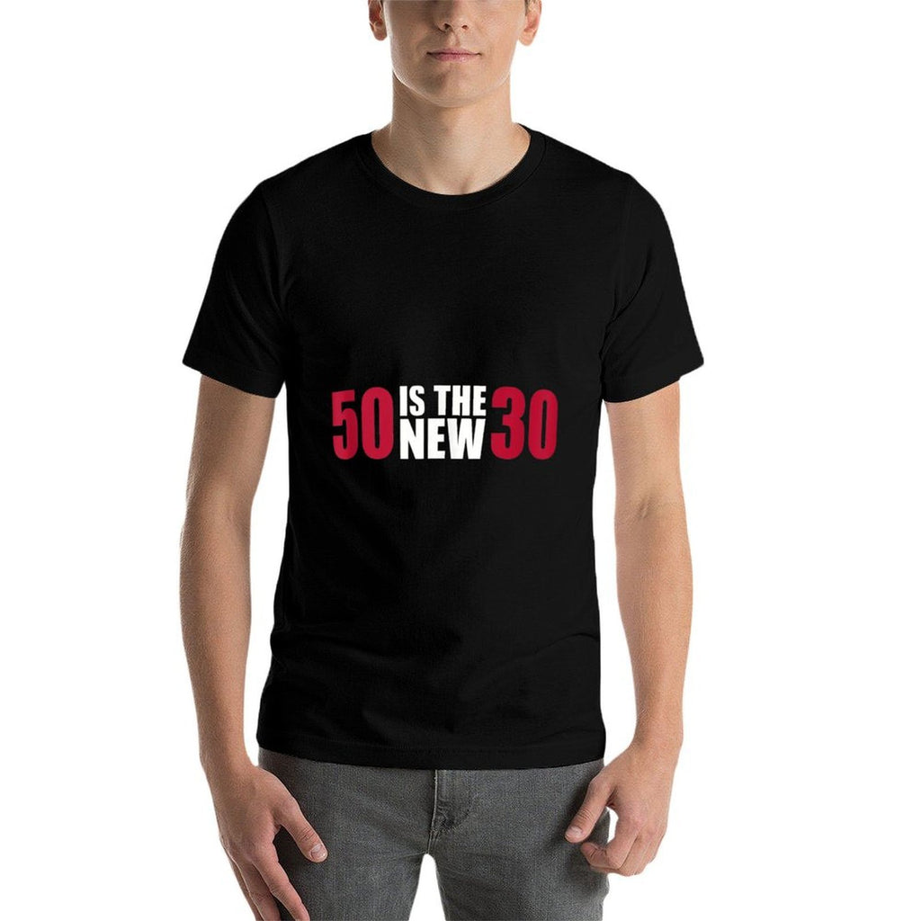 50th Birthday Is The New 30  Vintage-inspired T-Shirt