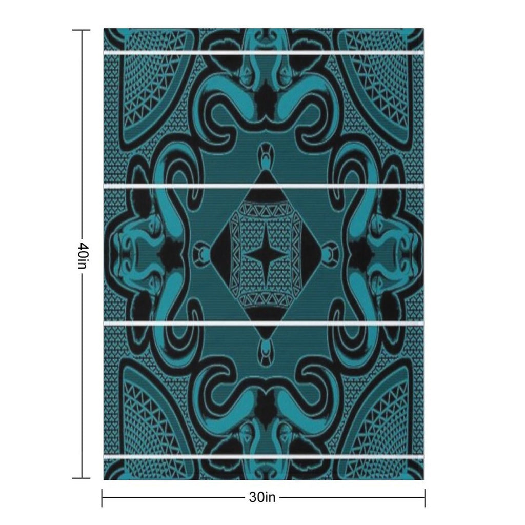 Basotho Blanket Print Quick-dry Throw Blanket