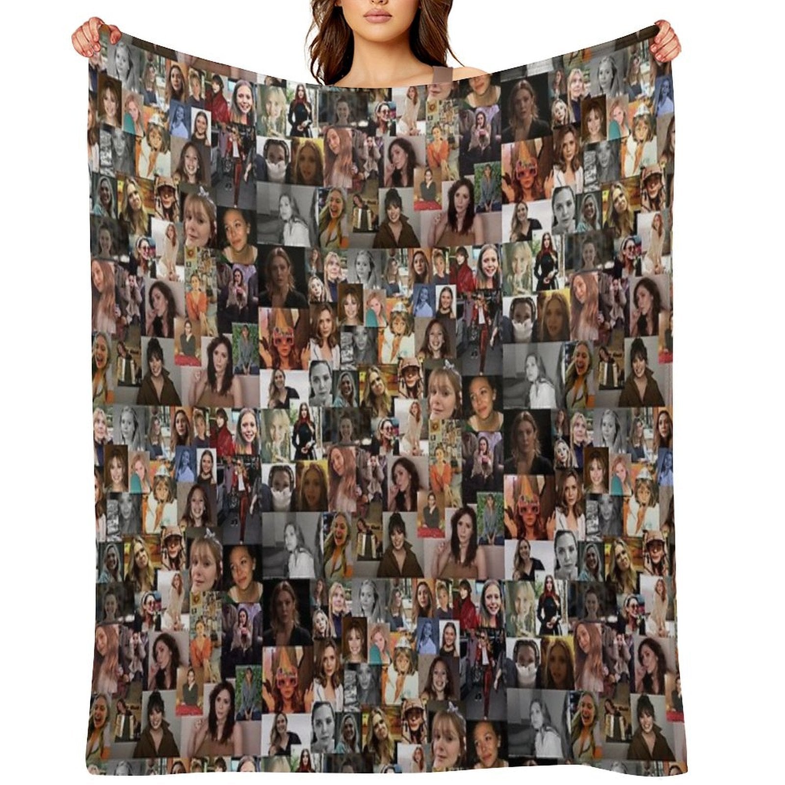 Elizabeth Olsen Easy Care Throw Blanket