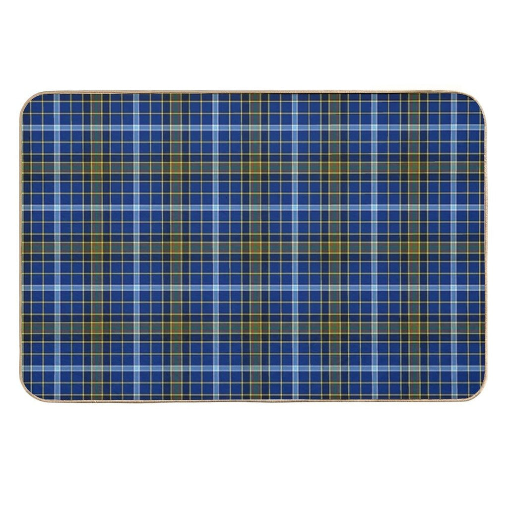 Clan Knox Tartan  High-Traffic Bath Mat