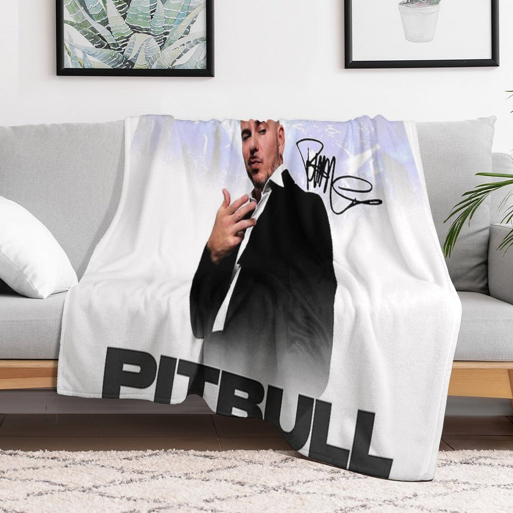 Pitbull Mr.Worldwide I Feel Good Tour 2021 Signature Durable Throw Blanket