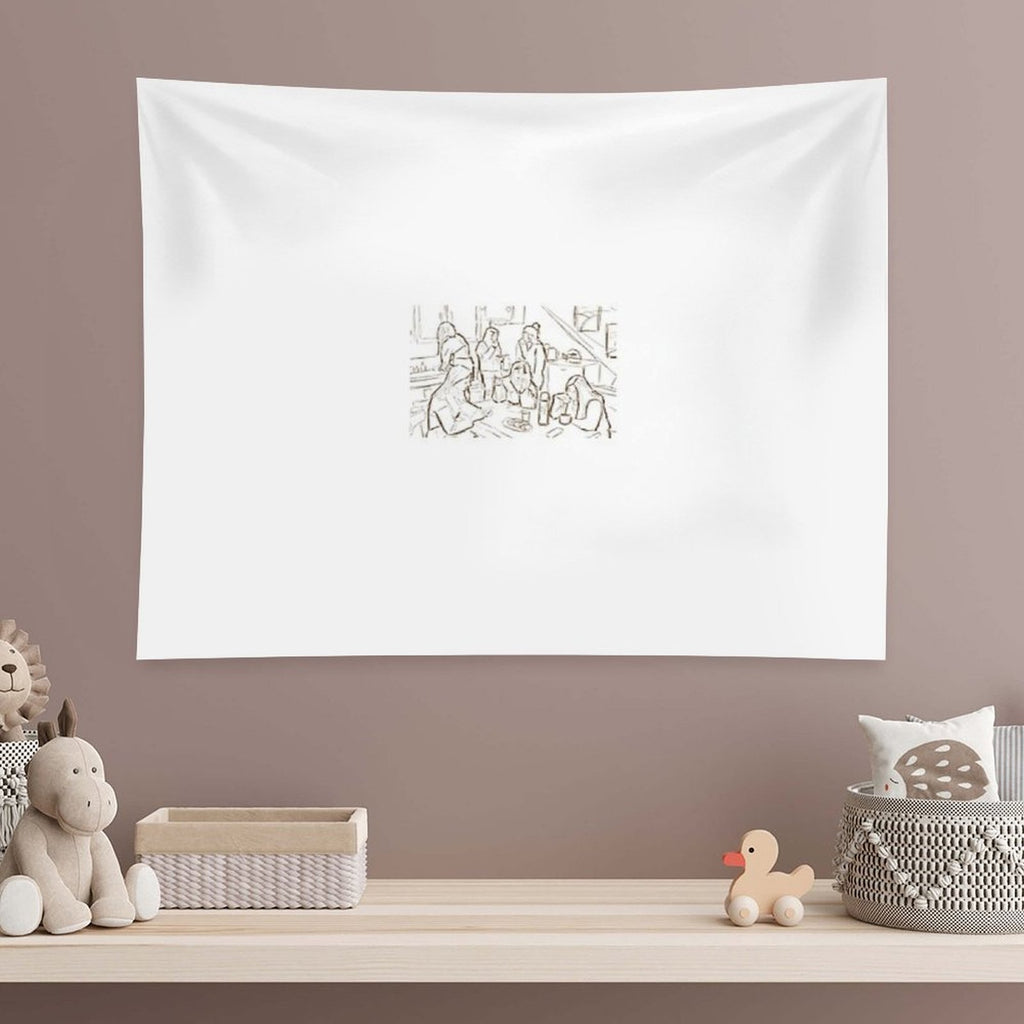 Wake Up Tapestry