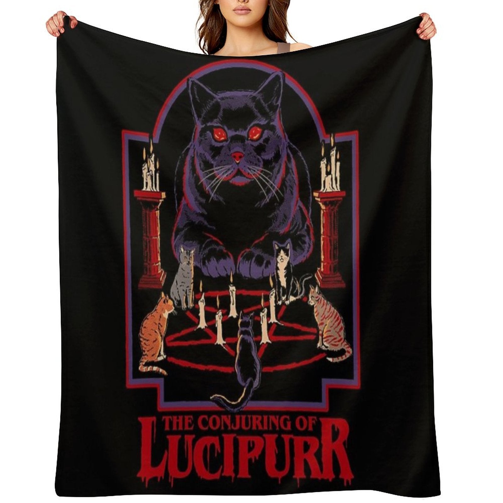 Lucipurr Compact Throw Blanket