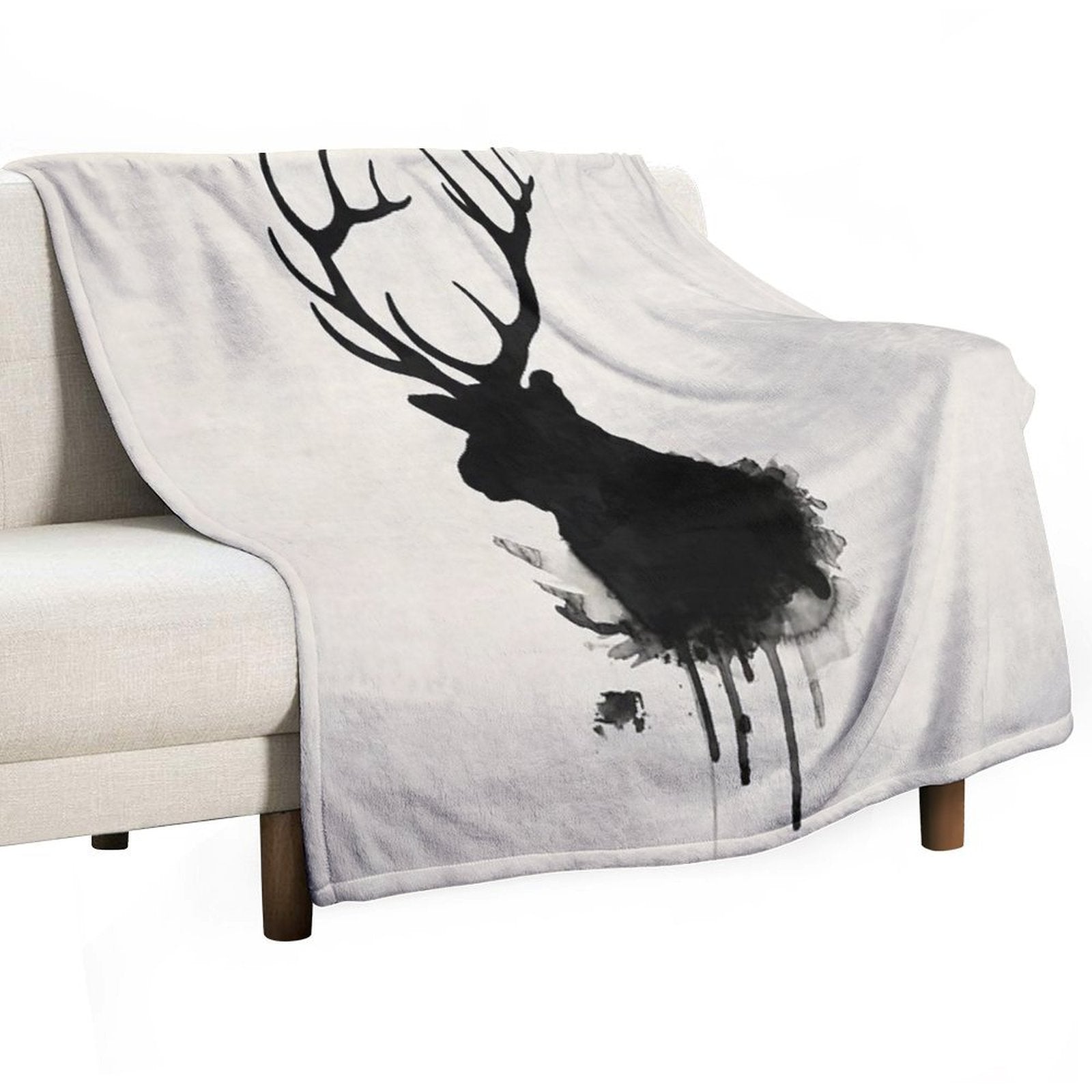 Elk Lightweight Throw Blanket