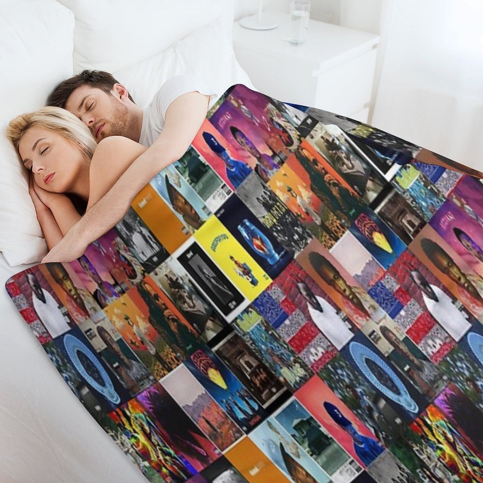 Hip Hop Wrinkle-free Throw Blanket
