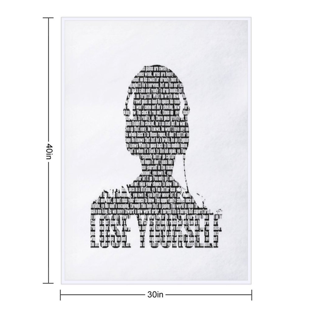 Lose Yourself Premium Throw Blanket
