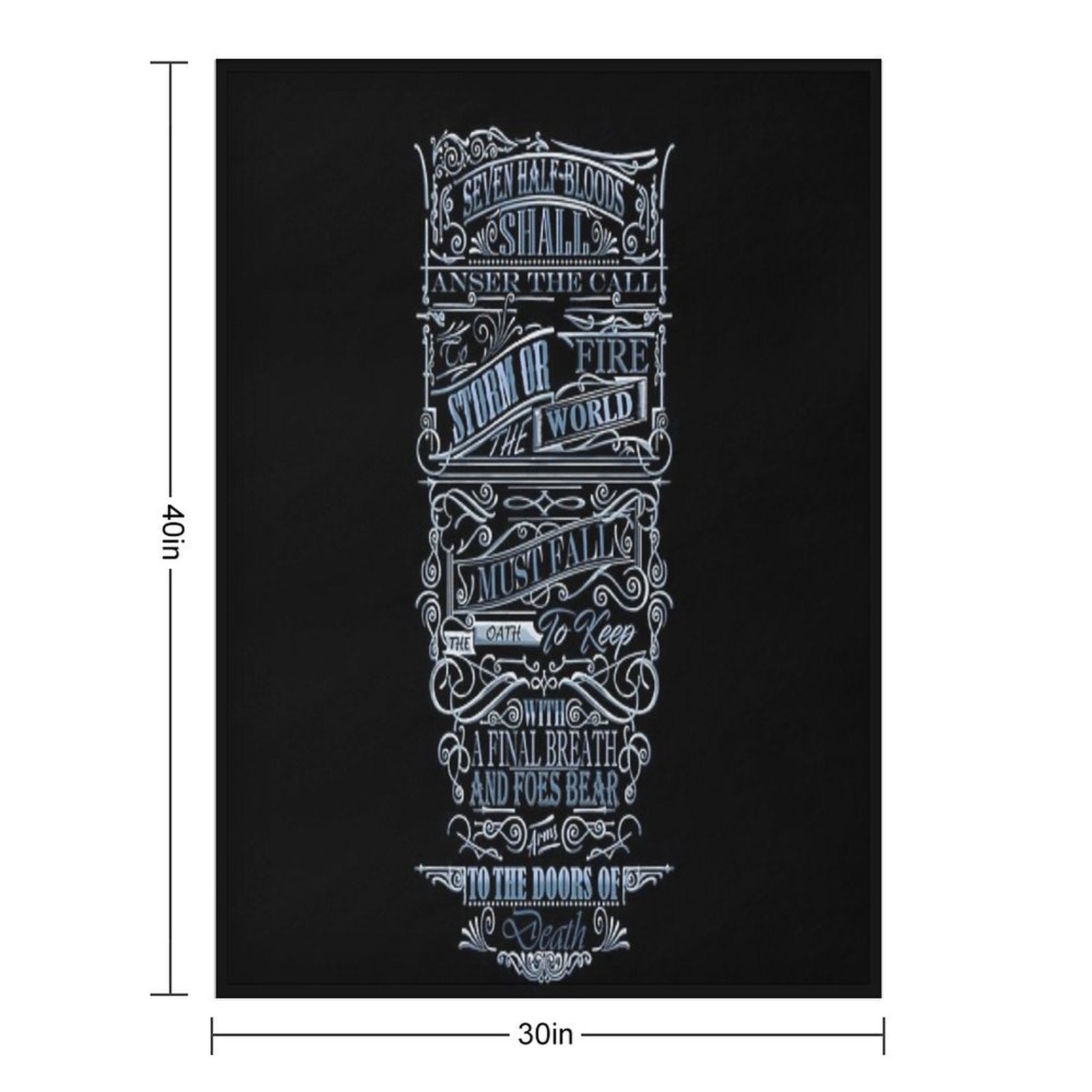The Great Prophecy Multi-functional Throw Blanket