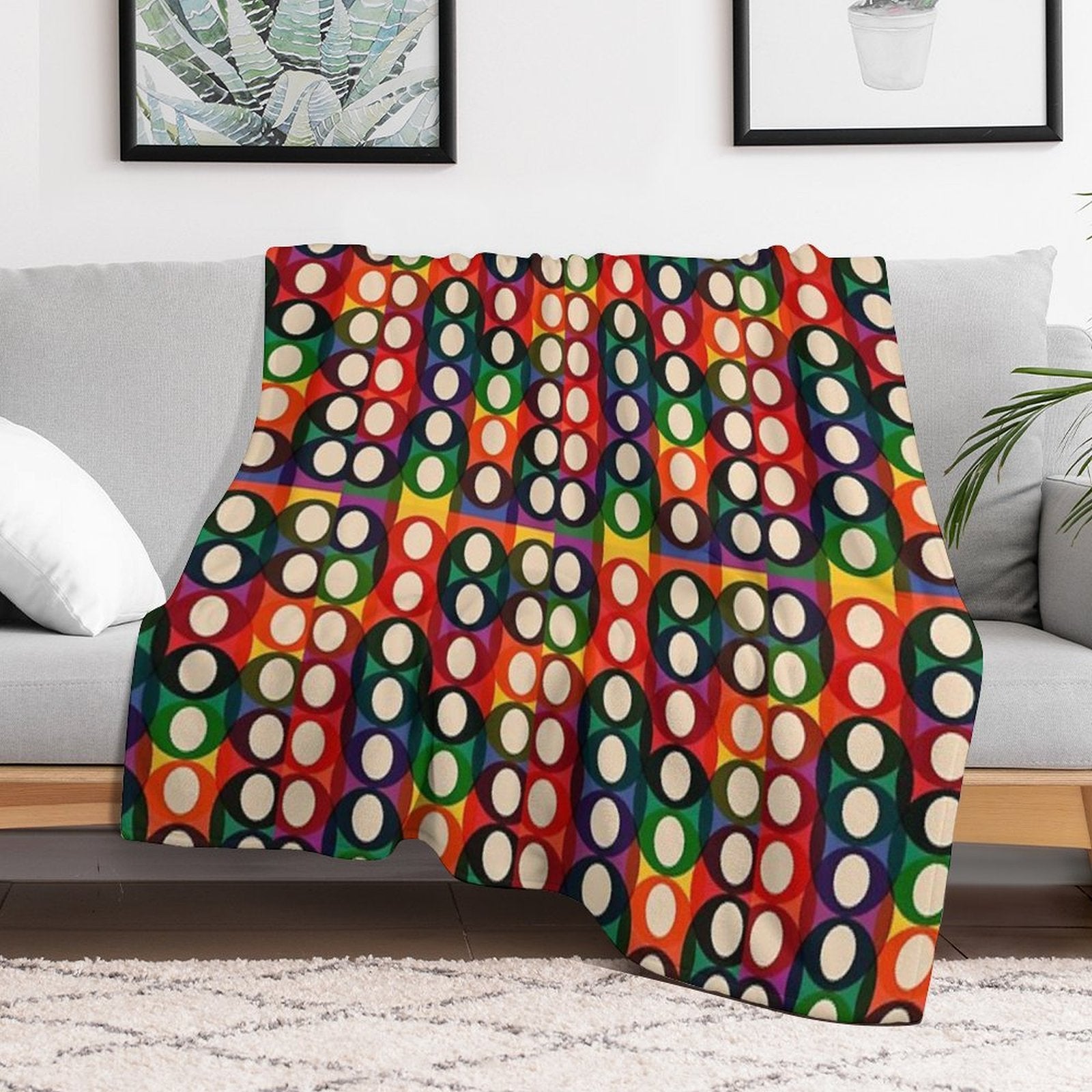 Oppitty Poppitty Quick-dry Throw Blanket